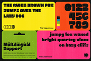 Kradix - Experimental Bold Fonts, a Sans Serif Font by Konstantine Studio (Thumbnail 7 of 7)