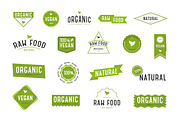Set of organic, eco, natural labels, an Object Graphic by Good Studio (Thumbnail 2 of 5)