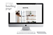 Responsive WP Theme - Aurora, a WordPress Template by Light Morango (Thumbnail 4 of 4)