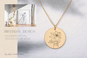 Birth Month Flowers, Botanicals, an Object Graphic by Olya Creative (Thumbnail 7 of 8)