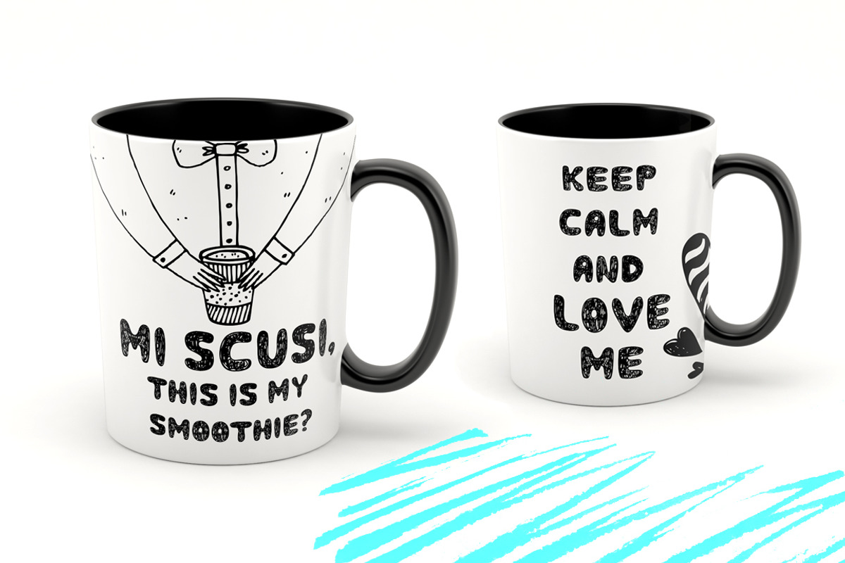 Smoothie - Hand Drawn Inky Font preview 6