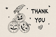 Happy Halloween doodle collection, an Object Graphic by Irina Avdeeva (Thumbnail 10 of 10)