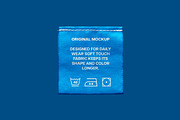 Quad Clothing Tag Mockup, a Product Mockup by Design Squad (Thumbnail 3 of 3)