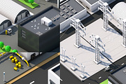 Nuclear plant station, an Architecture 3D Model by Graphicshop (Thumbnail 4 of 4)