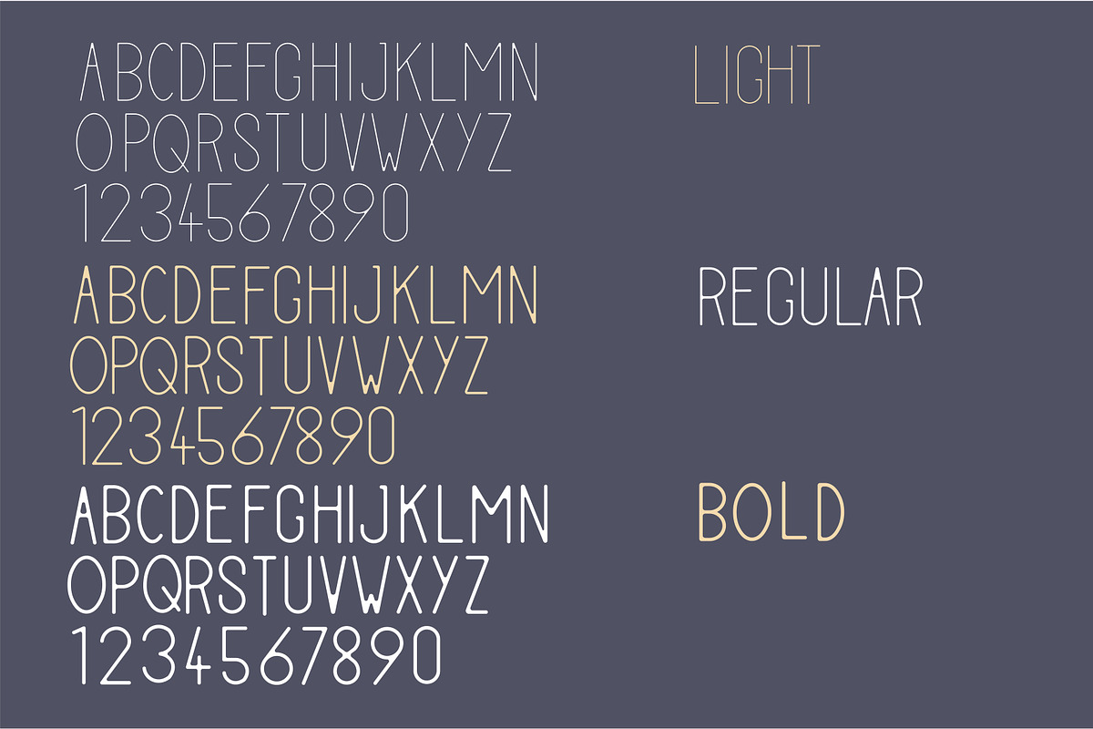 Daybreak Typeface preview 2
