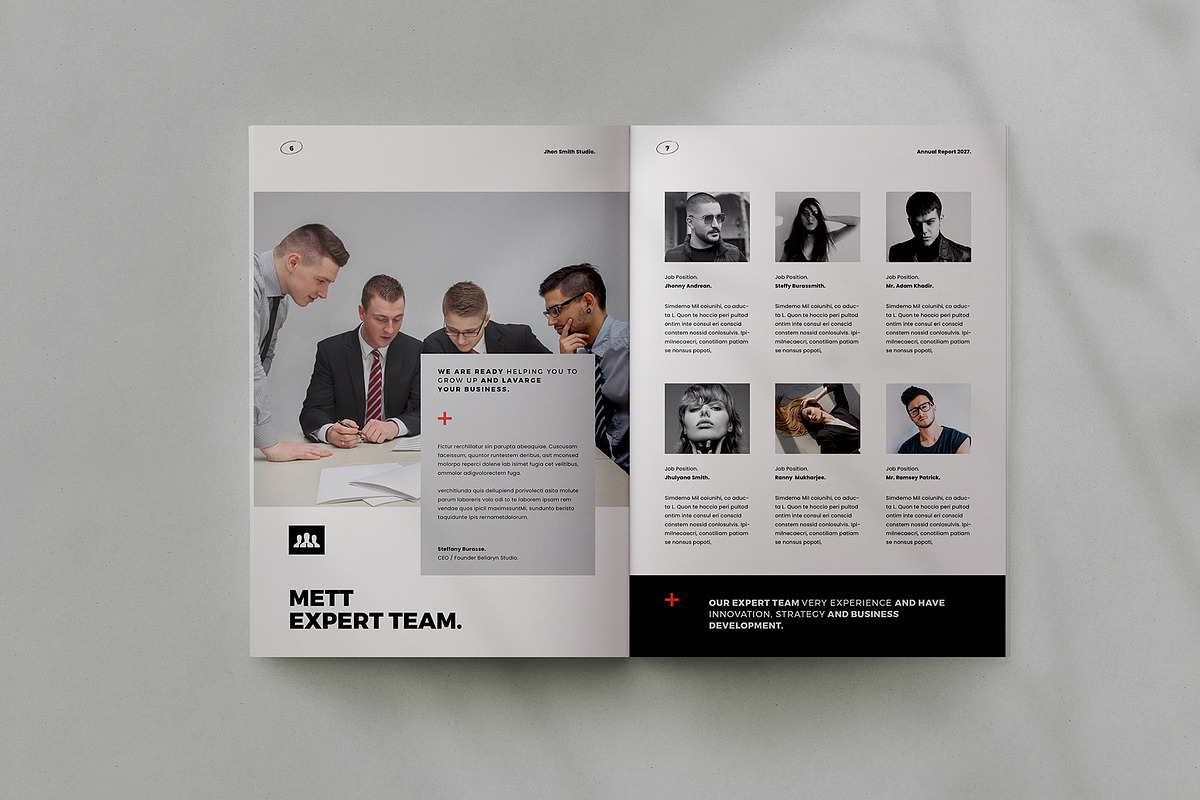 Annual Report, a Brochure Template by Occy Design (Photo 3 of 8)