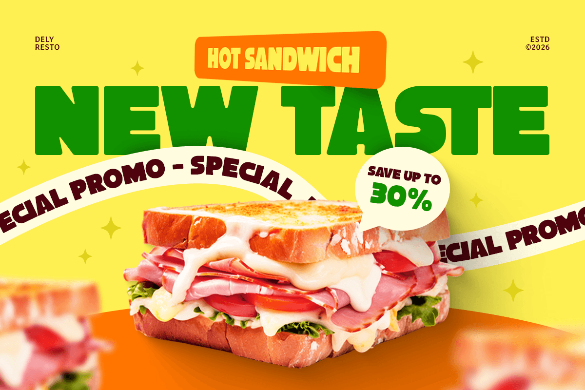 DINNER - Headline Bold Fat Font, a Sans Serif Font by Sensatype (Photo 8 of 13)