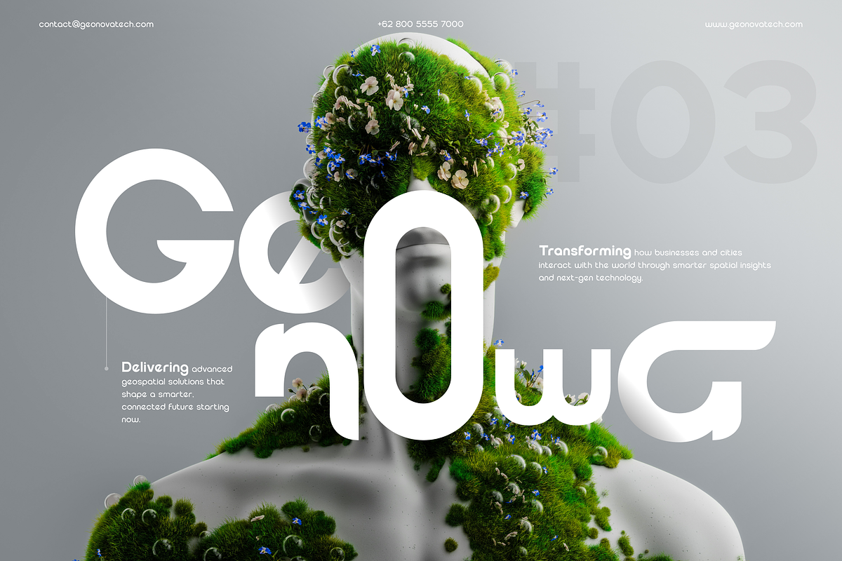 Geonowa Modern Sans Serif Font, a Sans Serif Font by Rasio Studio (Photo 6 of 13)