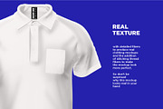 Polo T-Shirt Mockup, a Shirt Mockup by image touch (Thumbnail 2 of 5)