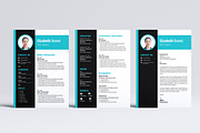 Resume Template, a Resume Template by MightyDesign (Thumbnail 1 of 8)