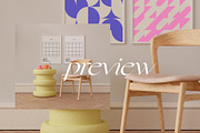 Frame Mockup Set FLORINE, an Advertising Mockup by Bonumo (Thumbnail 12 of 13)