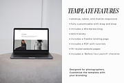 Showit Photographer Website Template, a Landing Page Template by Blush Created (Thumbnail 3 of 11)
