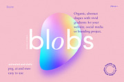 Animated Grainy Gradient Blobs, a Texture Graphic by kuro (Thumbnail 4 of 7)