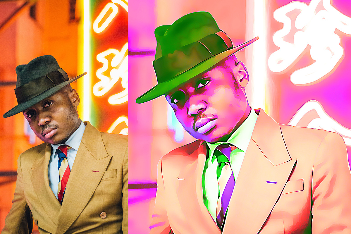 Acid Oil Paint & Cartoonize Effect, an Action Add-On by MRI STUDIO (Photo 5 of 20)