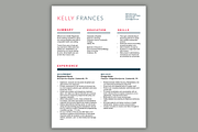 Nurse 4 Page Resume Template, a Resume Template by Scribbled Napkin Design (Thumbnail 2 of 5)