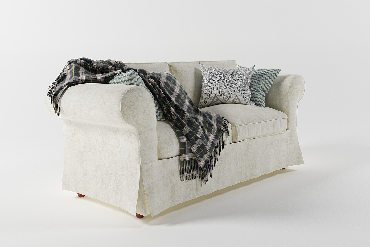 Ektorp 2-seat sofa, a Furniture 3D Model by inDahouze (Photo 2 of 8)