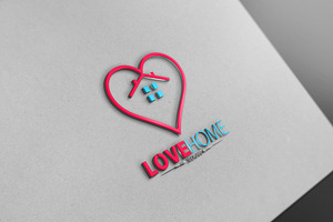 The Best/Love Home Logo