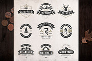280 Outdoor logos and badges, a Branding & Logo Template by Vasya Kobelev (Thumbnail 51 of 83)