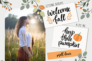 Autumn Atmosphere set, an Animal Illustration by Cozy pattern shop (Thumbnail 4 of 7)