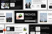 Provos - Clean Energy Pitch Deck, a Presentation Template by Claymoon Lab (Thumbnail 2 of 7)