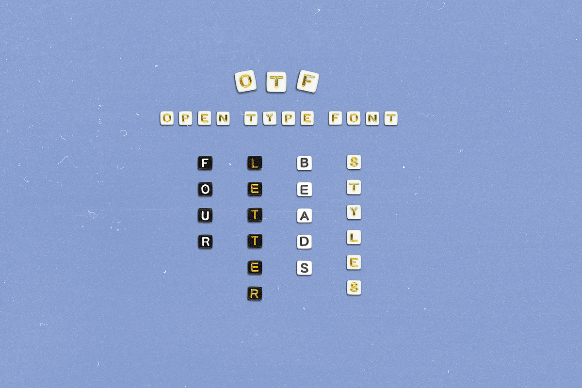 Letter Beads - Alphabet Bead Font, a Font by Dynamo Ultima (Photo 6 of 9)