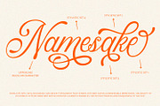 Restrike Elegant Script Font, a Script Font by Arendxstudio (Thumbnail 2 of 9)