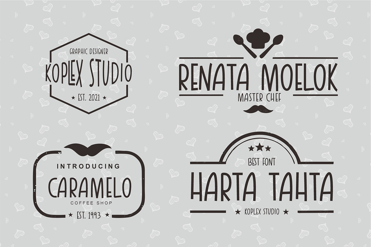 LOST LATE, a Sans Serif Font by Koplexs Studio (Photo 4 of 13)