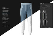 Jogger Pants Sport Mockup, a Shirt Mockup by Nanggroe Scripting (Thumbnail 5 of 9)