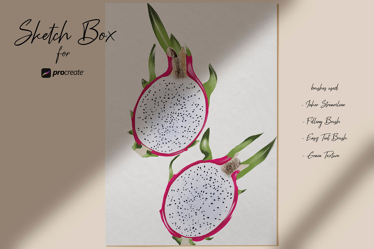 Sketch Box for Procreate, a Brush Add-On by Liquid Amethyst Art (Photo 7 of 8)