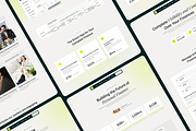 Finsaro – Financial Website Figma UI, an UI Kit Template by TNCFlow (Thumbnail 5 of 5)