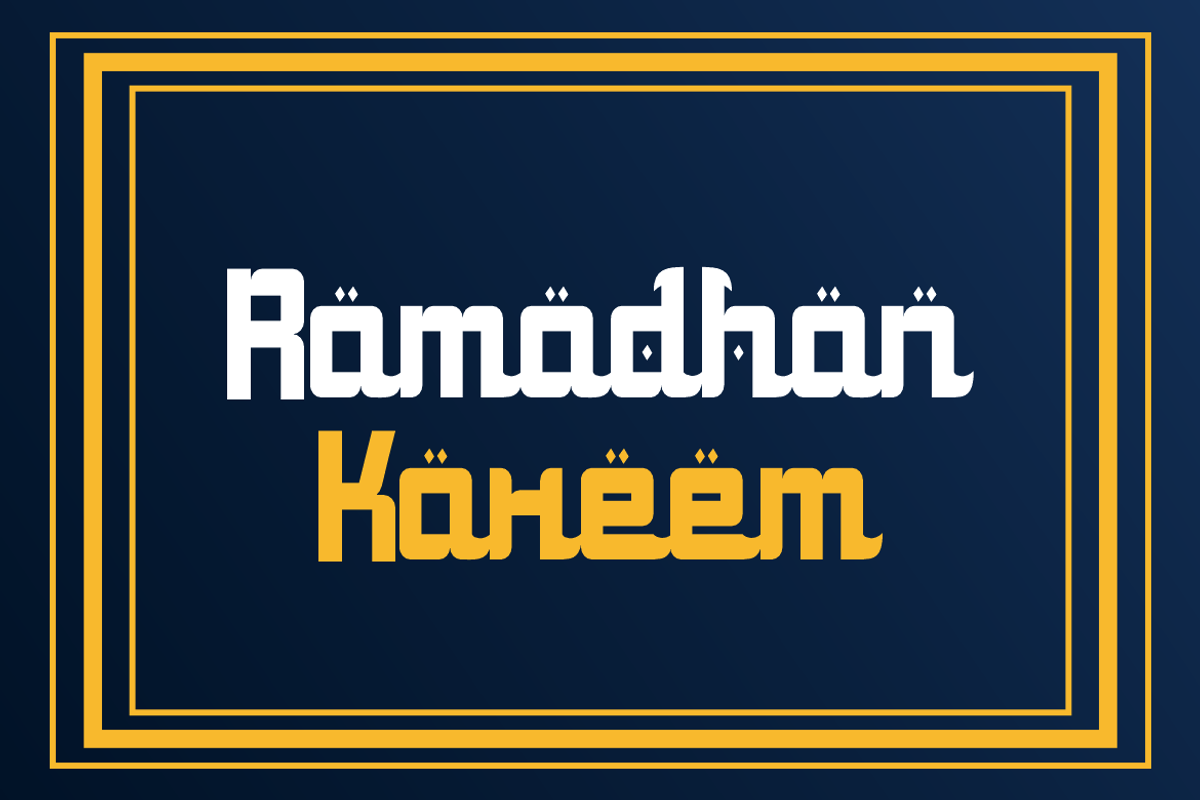 Khoblul Jannah - Arabic Font, a Sans Serif Font by QR Design Studio (Photo 2 of 6)
