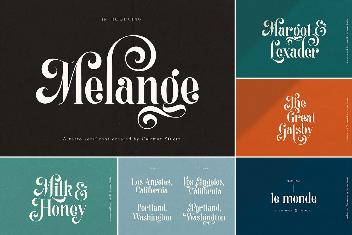 The Sans & Serif Font Bundle | SALE, a Serif Font by Calamar Studio (Photo 8 of 11)