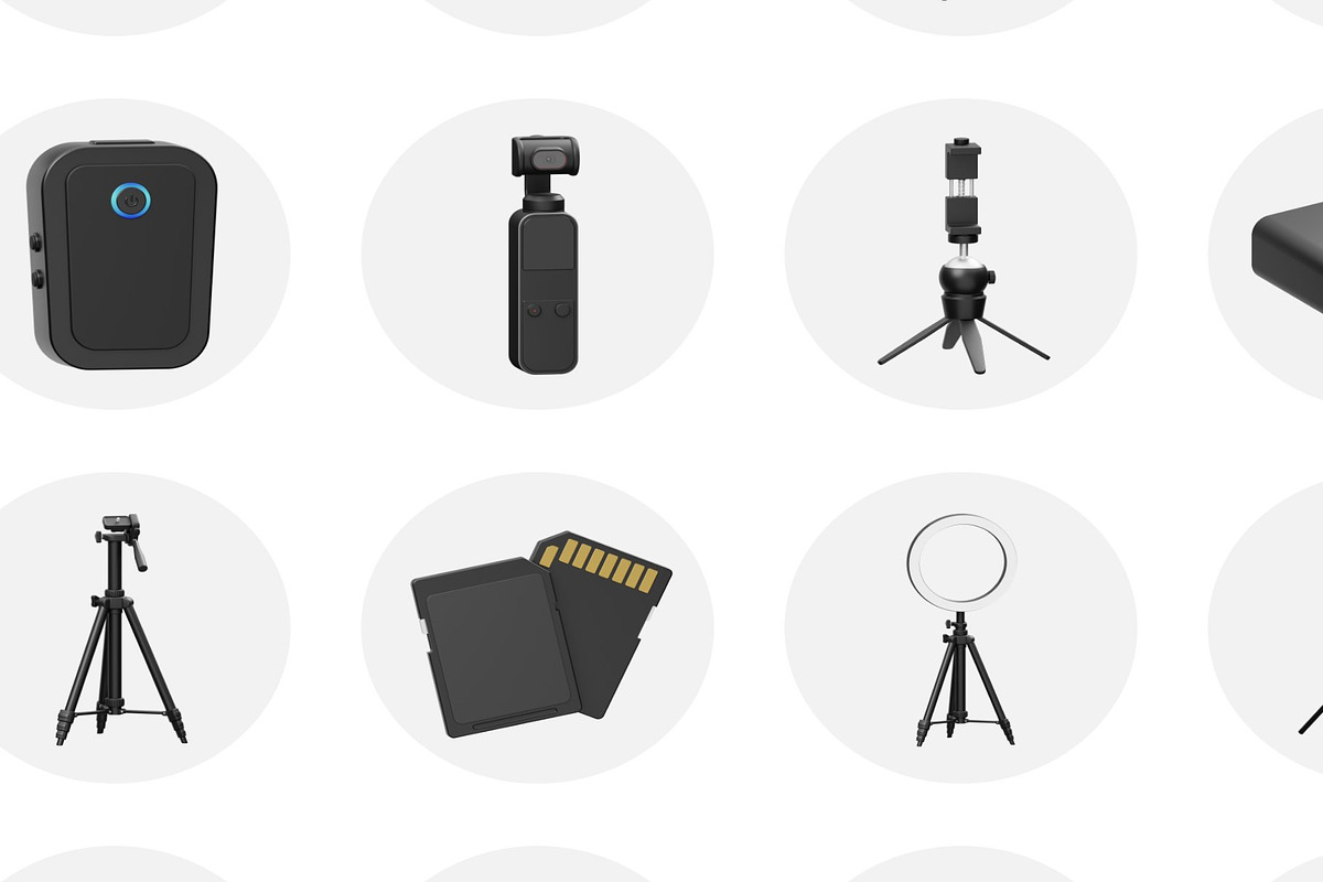 Content Creation Equipment 3D Icon, an Object 3D Model by Creative Perspective (Photo 5 of 6)