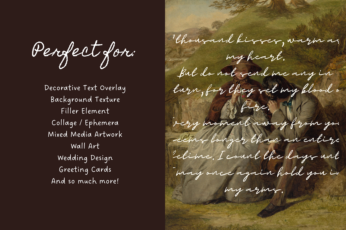 52+ Romantic Decorative Text Designs, an Object Graphic by The Journey Atelier (Photo 3 of 17)