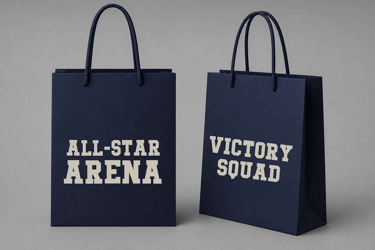 Game Changer Sporty Font, a Slab Serif Font by Limited.studio (Photo 4 of 6)