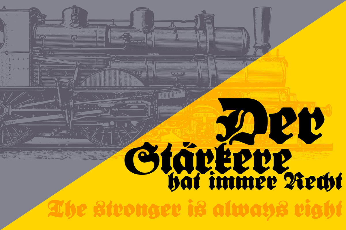 Bernard Fraktur, a Blackletter Font by Stefan Chirila (Photo 18 of 18)