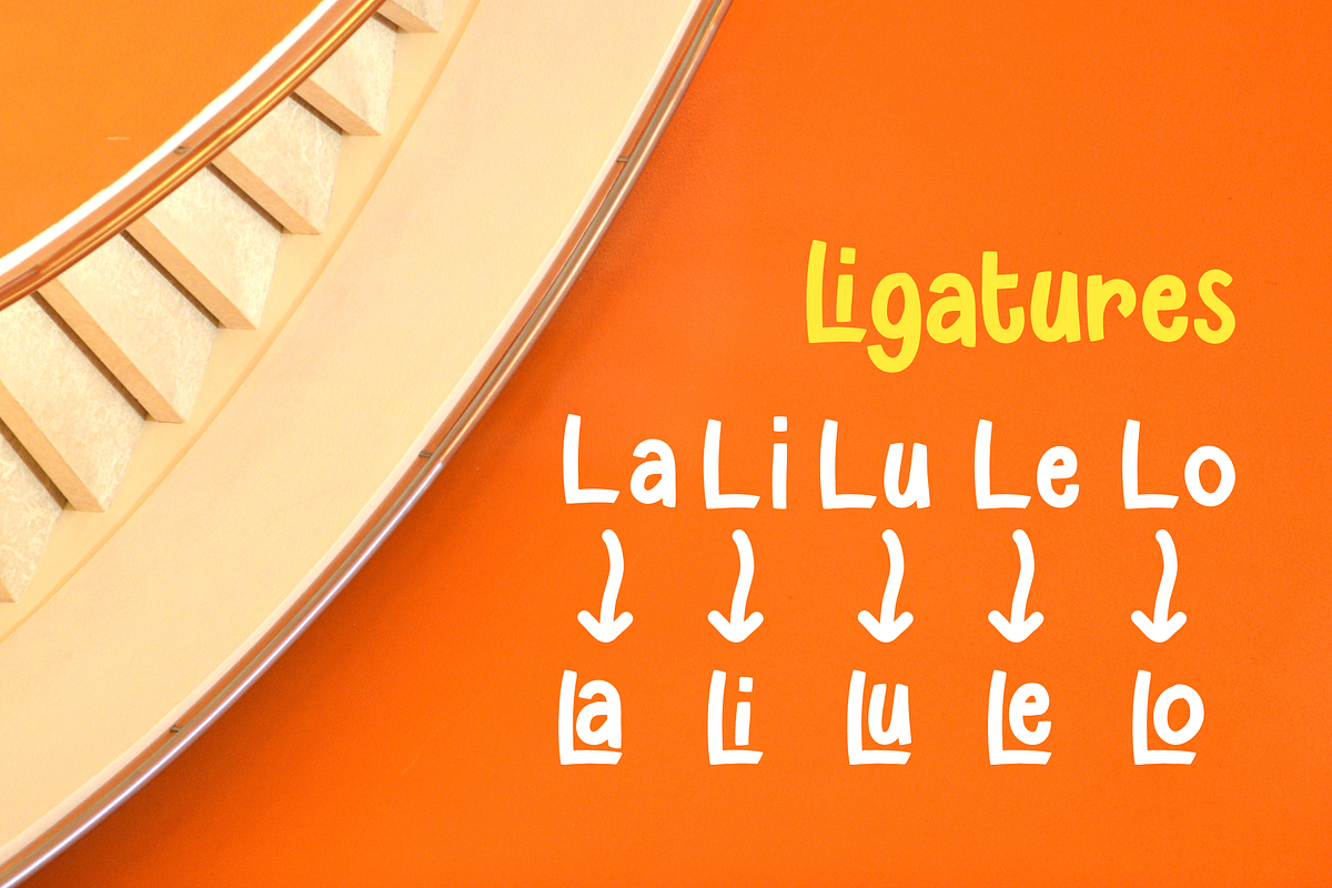 Larys Manice | Fun Font preview 7