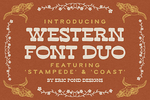 Western Font Duo