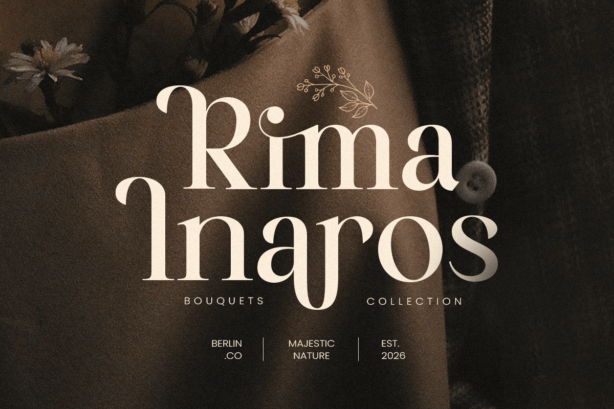 Emira - Unique Luxury Logo Font, a Serif Font by Sensatype (Photo 7 of 12)