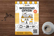 Cafe Special Offer Flyer, a Flyer Template by Aarley Kaiven (Thumbnail 1 of 2)