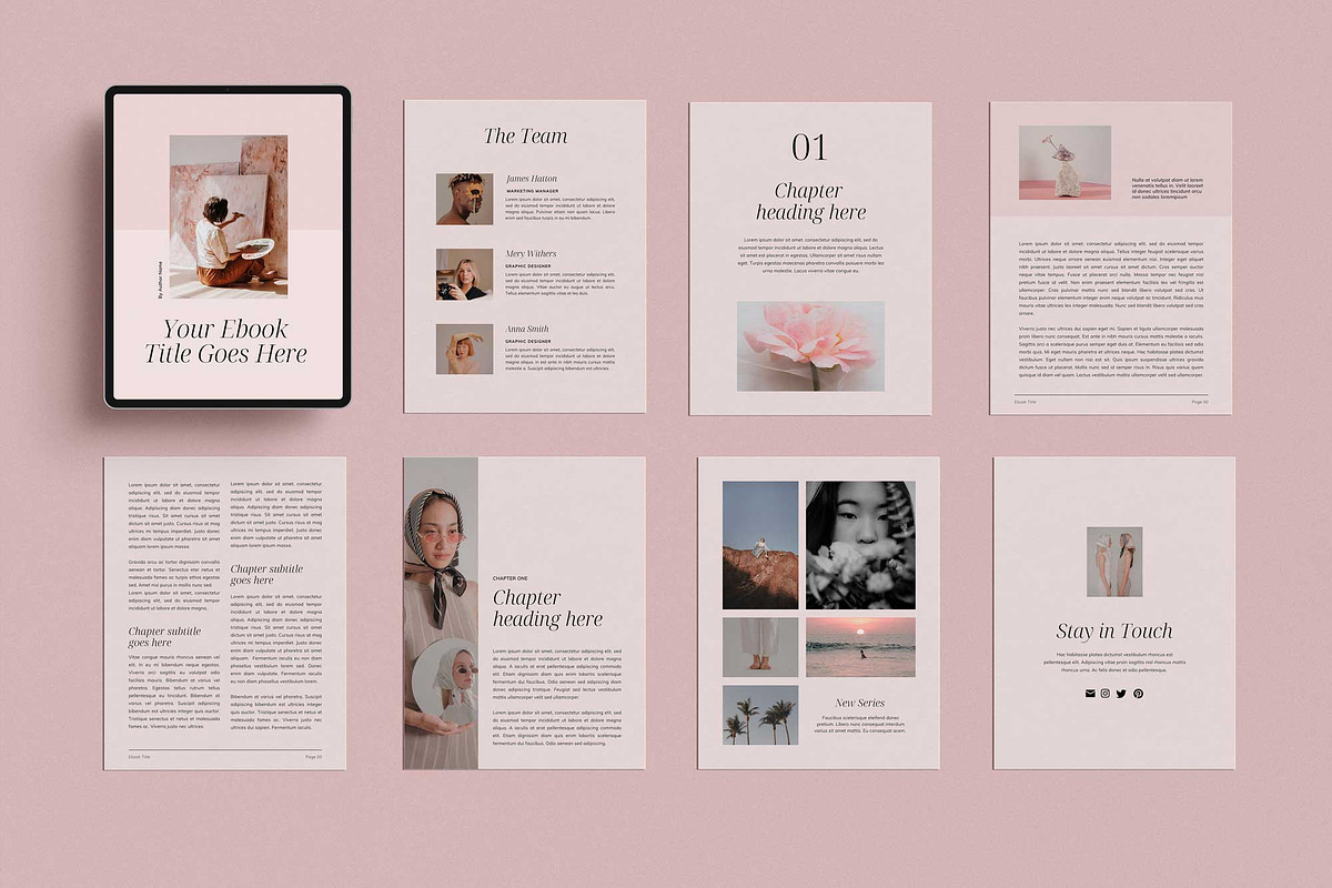 ROSE | Canva eBook Template, a Magazine Template by Sierra Creative Studio (Photo 6 of 13)