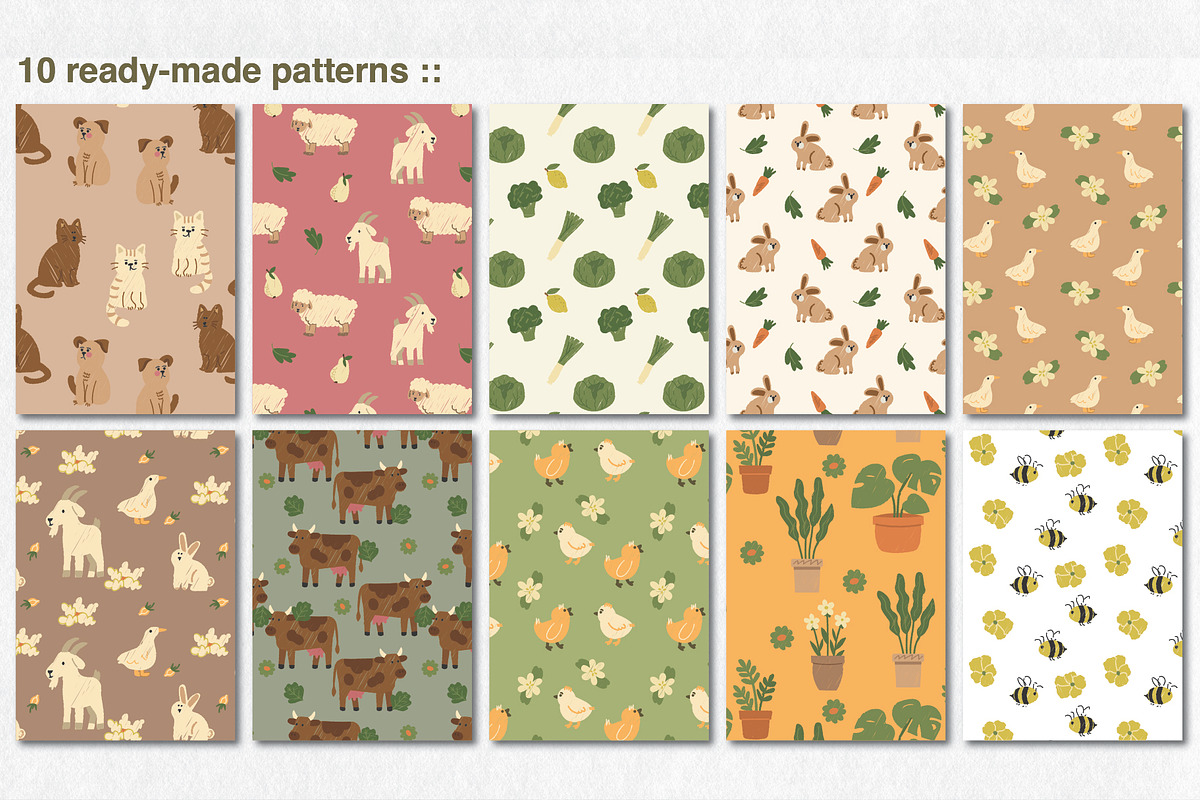 Farm & Garden Friends illustrations, an Object Illustration by Aleks.Flaks (Photo 9 of 13)