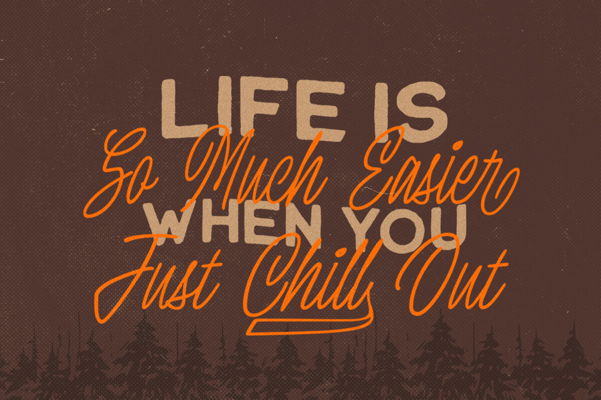 Krostenia - Monoline Script + Bonus, a Script Font by Letterhend Studio (Photo 5 of 9)