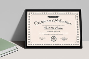 Creative Certificate Design Template, a Stationery Template by MightyDesign