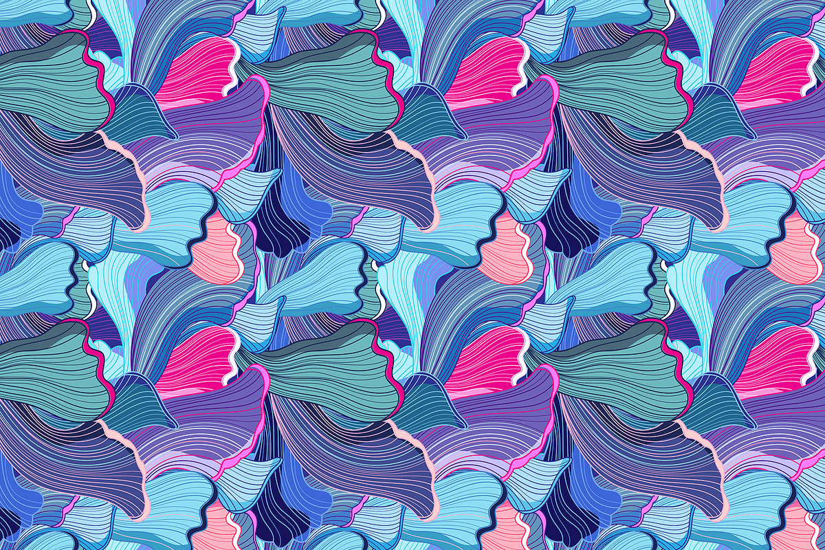 Set of Abstract colorful patterns, a Pattern Graphic by Tanor (Photo 3 of 7)
