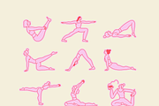 Fit girl era. Vector fitness doodles, an Object Graphic by venimo (Thumbnail 12 of 13)