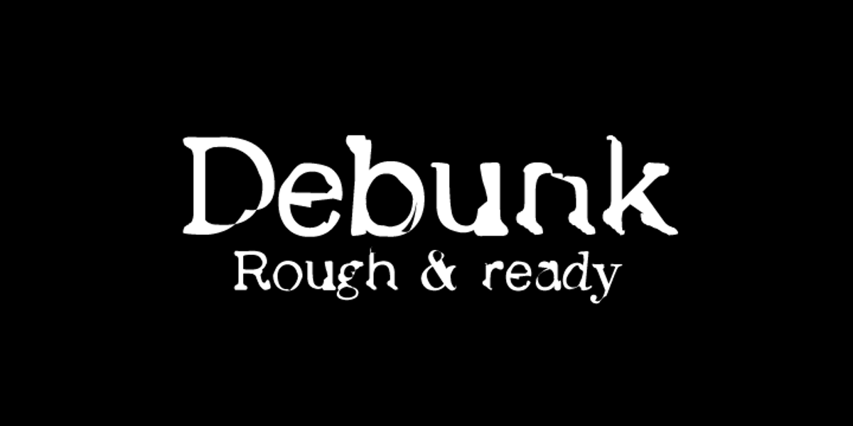 Debunk, a Font by Matt Grey Design (Photo 1 of 4)