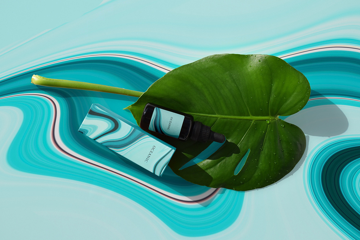 Oceanic swirl abstract backgrounds, a Texture Graphic by Mazarine Silver (Photo 6 of 15)