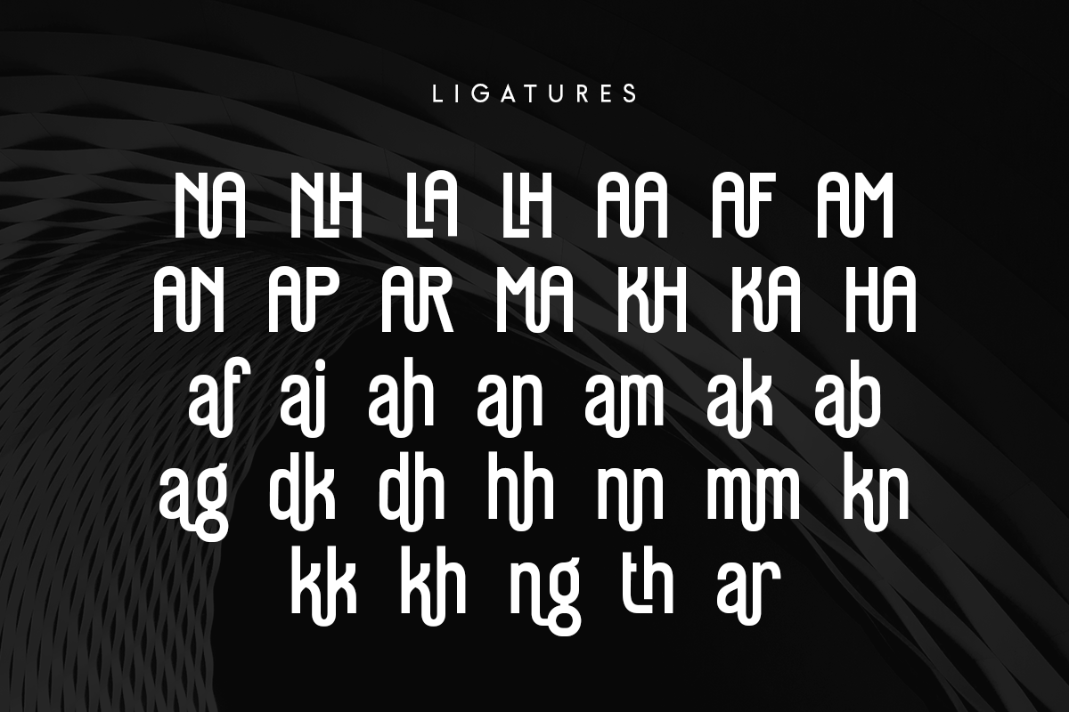 Ronald - Modern Condensed Font, a Sans Serif Font by Hamz Studio (Photo 16 of 16)