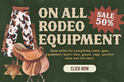 Horse Saguaro - Cowgirl Font, a Serif Font by HansCo Studio (Thumbnail 3 of 7)